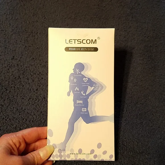 New in box fitness tracker! Pink. Monitors heart rate, sleep, calories, etc. - Picture 2 of 7